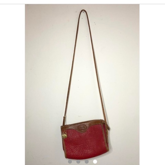 Dooney & Bourke Bags Vintage Y2k Dooney Bourke Red Tan Leather